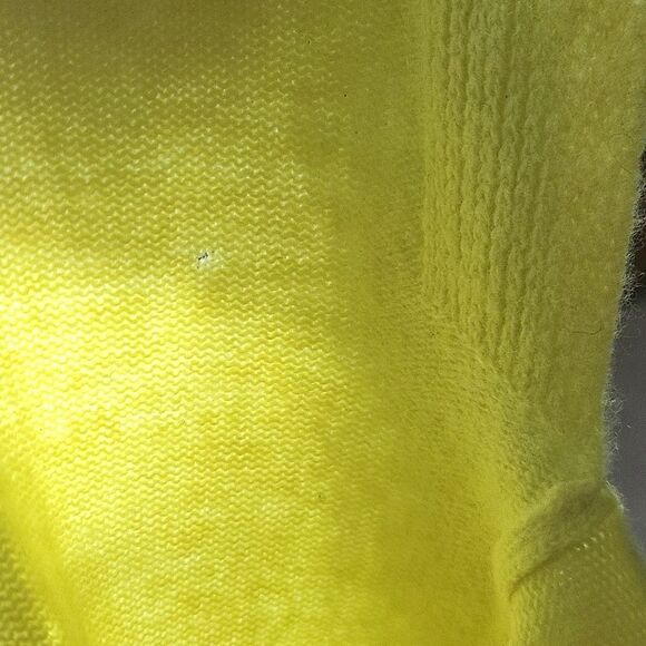 J. CREW Cashmere Crewneck Neon Lime Green Long Sleeve Sweater Sz XS - Picture 14 of 16